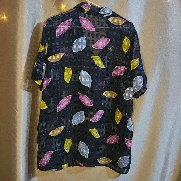 Hot Stuff, Blue, Gold, Multicolor, Top, Size: 18 - Picture 2 of 3